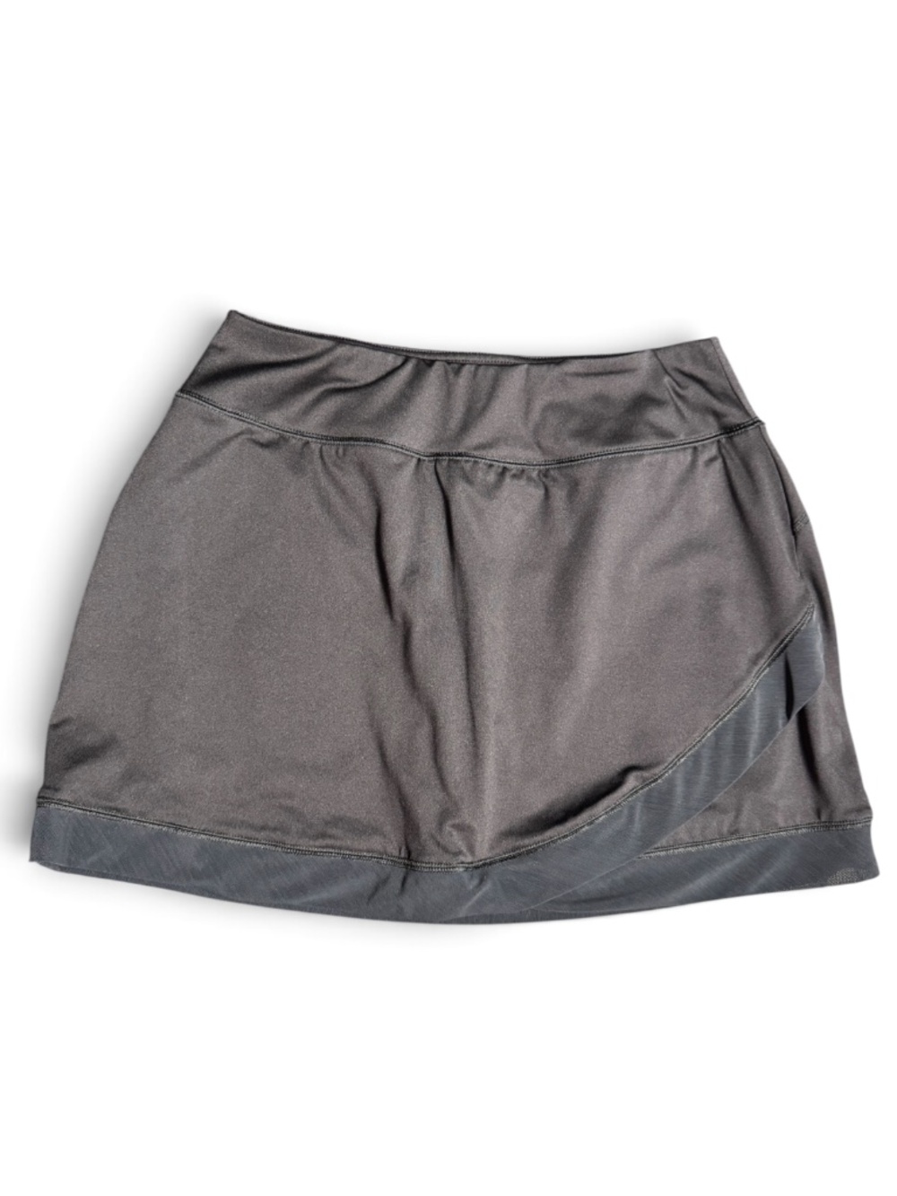 Tek Gear DryTek Black Athletic Skort M Built In Shorts Tennis Golf